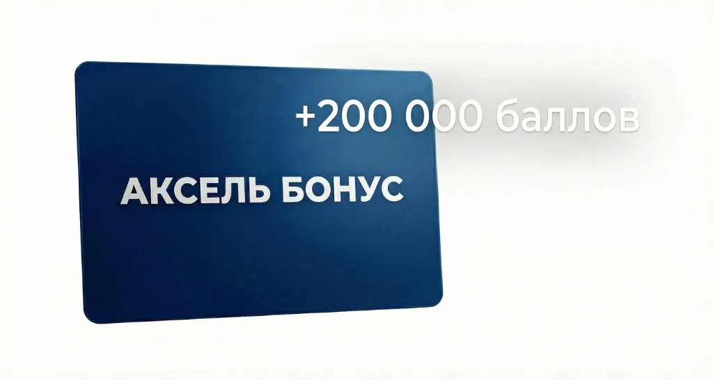 Бонусная карта АКСЕЛЬ