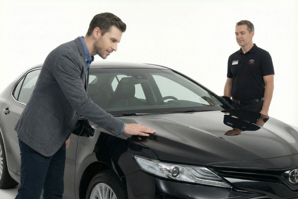 Осмотр автомобиля